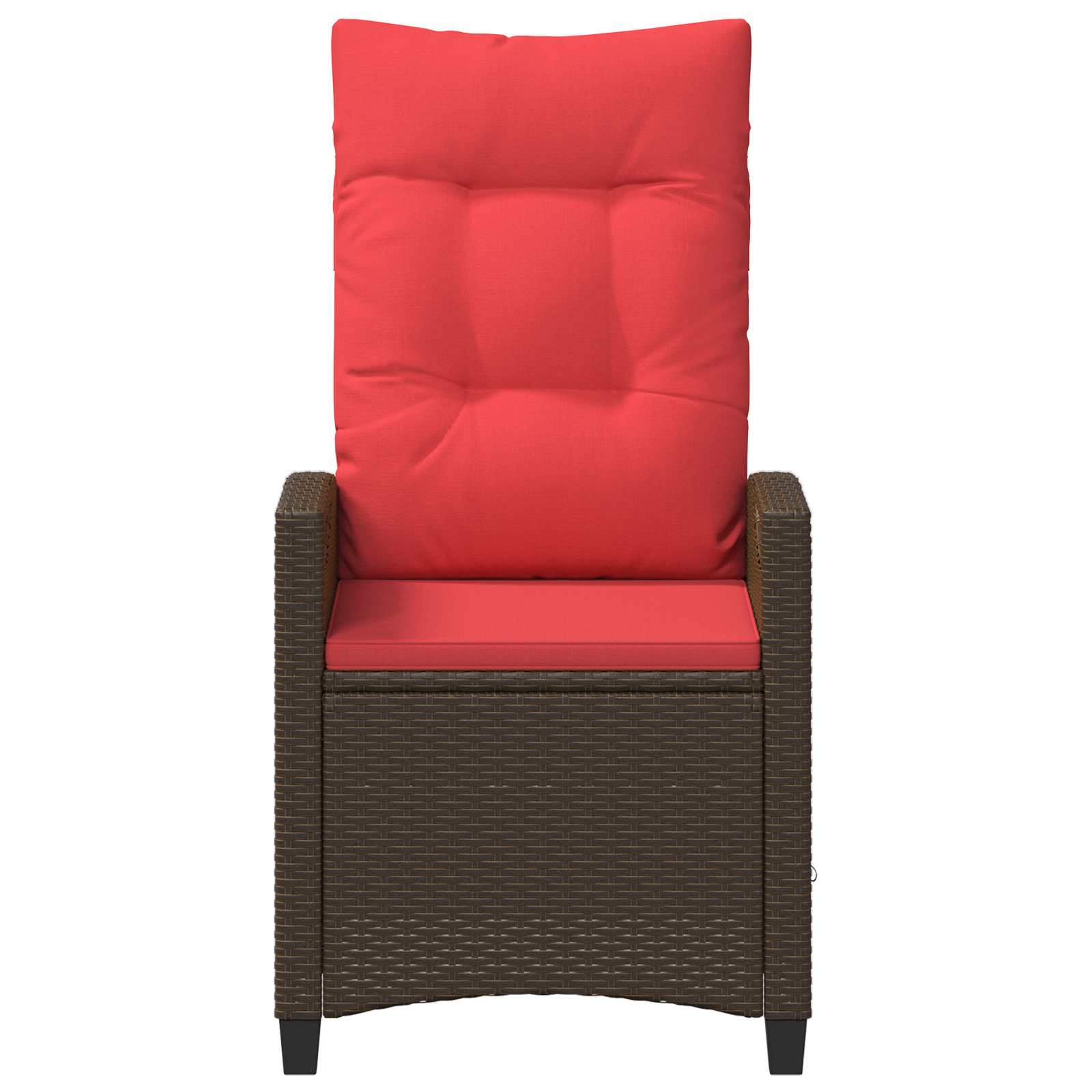 Sedia da giardino reclinabile 56 x 60 x 112 cm acciaio | homemem39