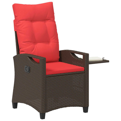 Sedia da giardino reclinabile 56 x 60 x 112 cm acciaio | homemem39