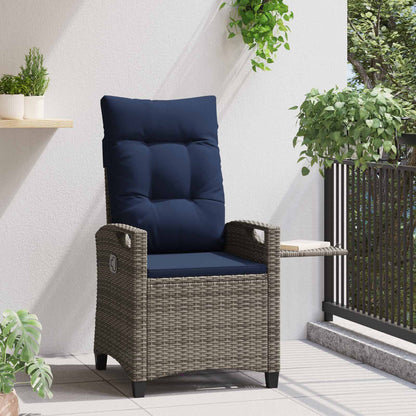 Sedia da giardino reclinabile 56 x 60 x 112 cm acciaio | homemem39