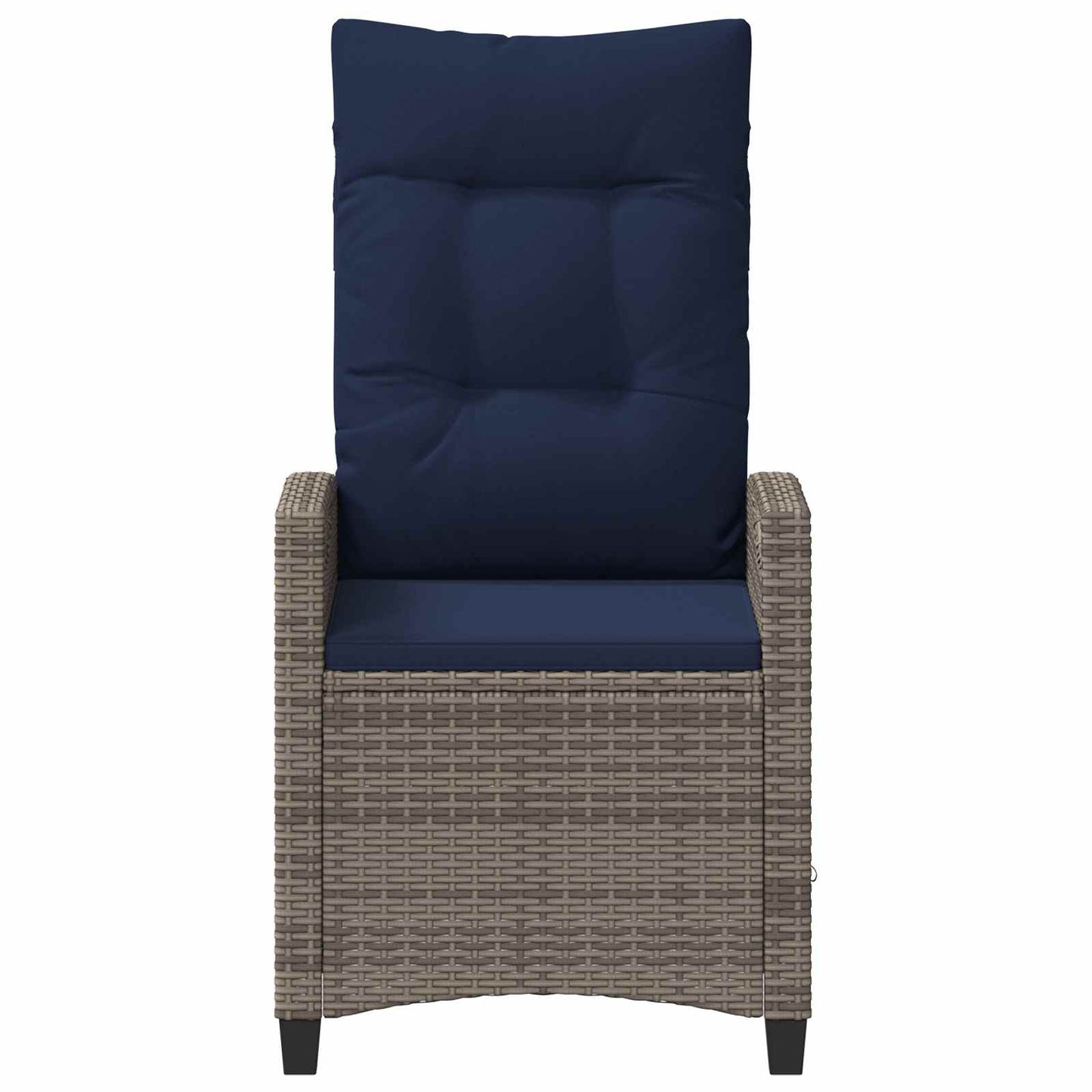Sedia da giardino reclinabile 56 x 60 x 112 cm acciaio | homemem39