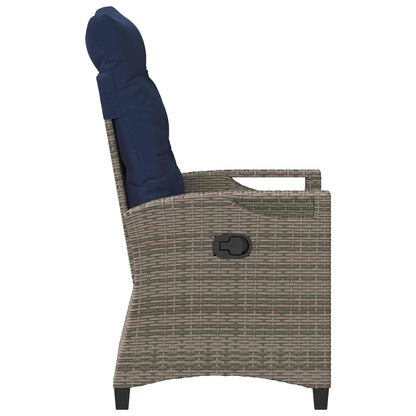 Sedia da giardino reclinabile 56 x 60 x 112 cm acciaio | homemem39