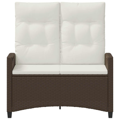 Panchina da giardino Marrone e Crema 105 x 60 x 112 cm | homemem39