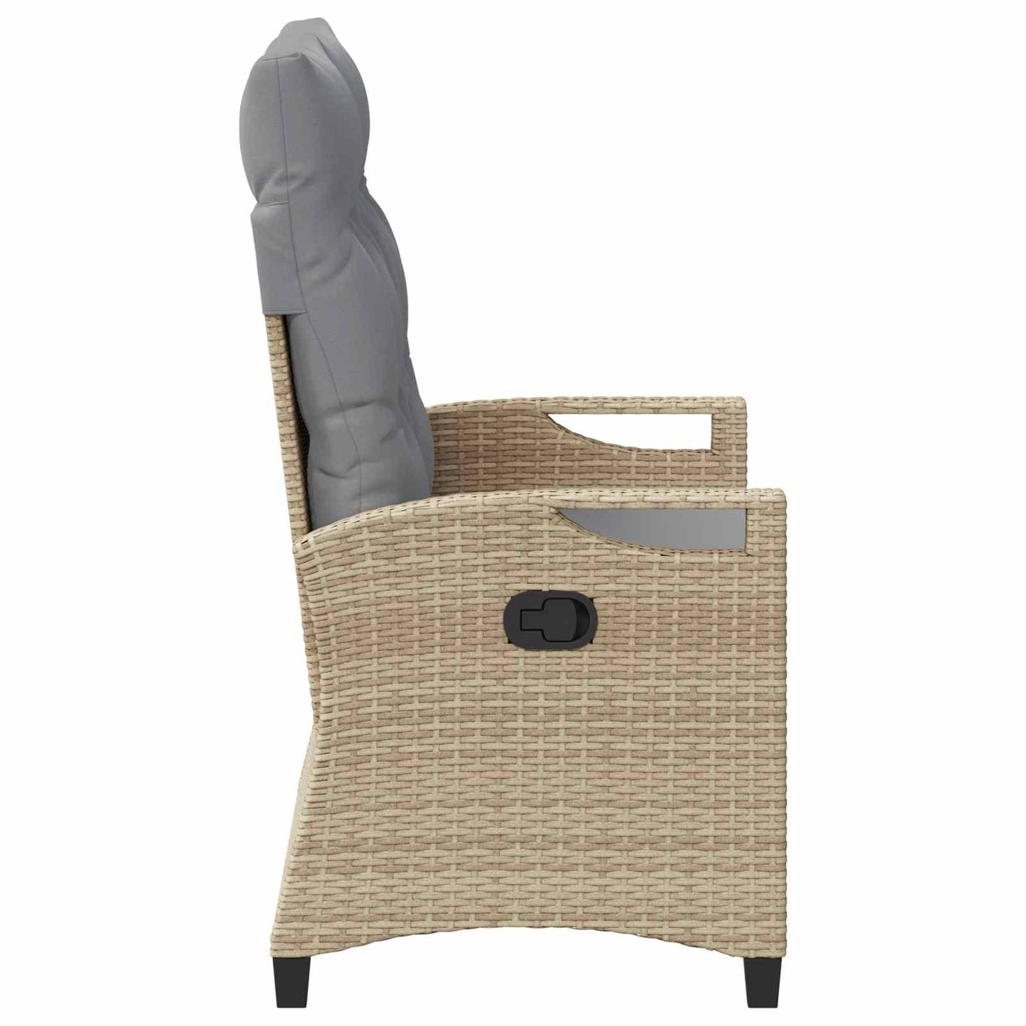 Panchina da giardino Beige e Grigio Chiaro 105 x 60 x 112 cm | homemem39