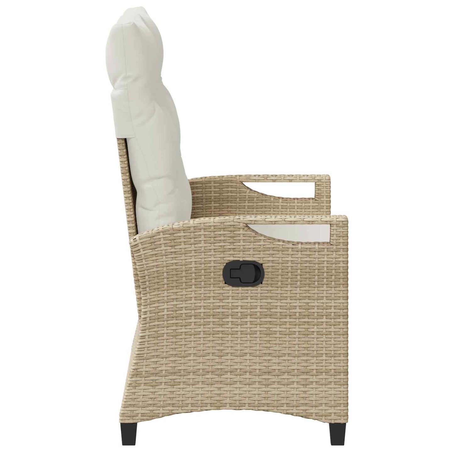 Panchina da giardino Beige e Crema 105 x 60 x 112 cm | homemem39
