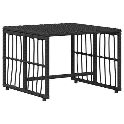 Set di Mobili da Esterno 5 pcs Nero e Grigio scuro | homemem39