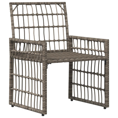 Set di Mobili da Esterno 3 pcs Nero e Grigio scuro | homemem39