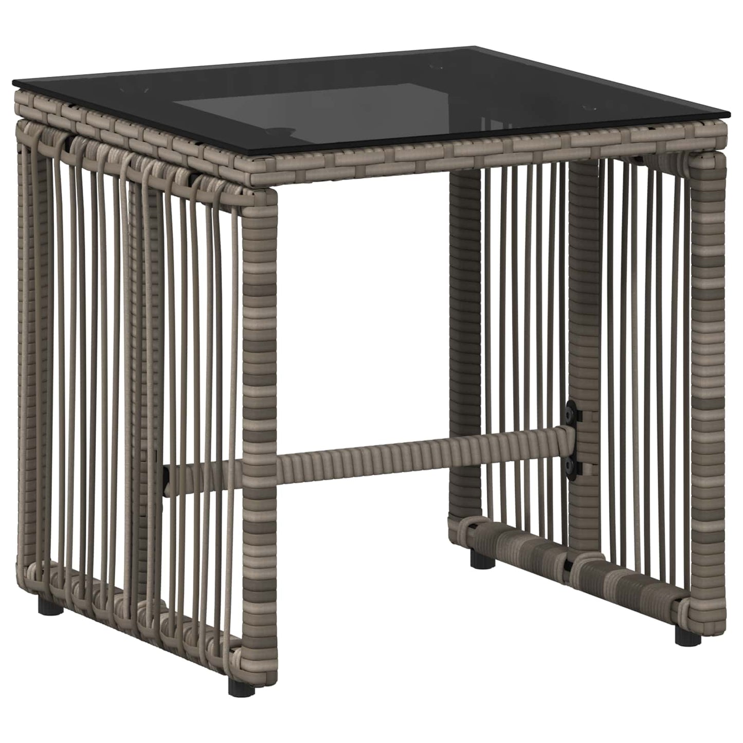 Set di Mobili da Esterno 11 pcs Grigio e Grigio Scuro