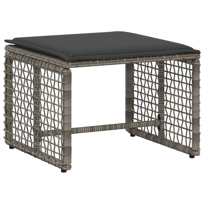 Set di Mobili da Esterno con cuscino 5 pcs Grigio | homemem39