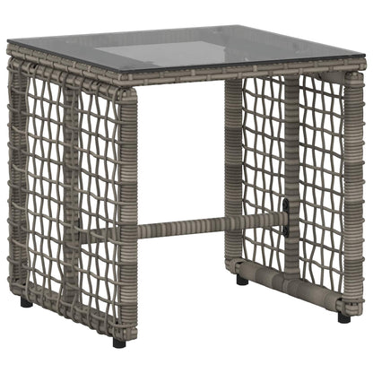 Set di Mobili da Esterno con cuscino 5 pcs Grigio | homemem39