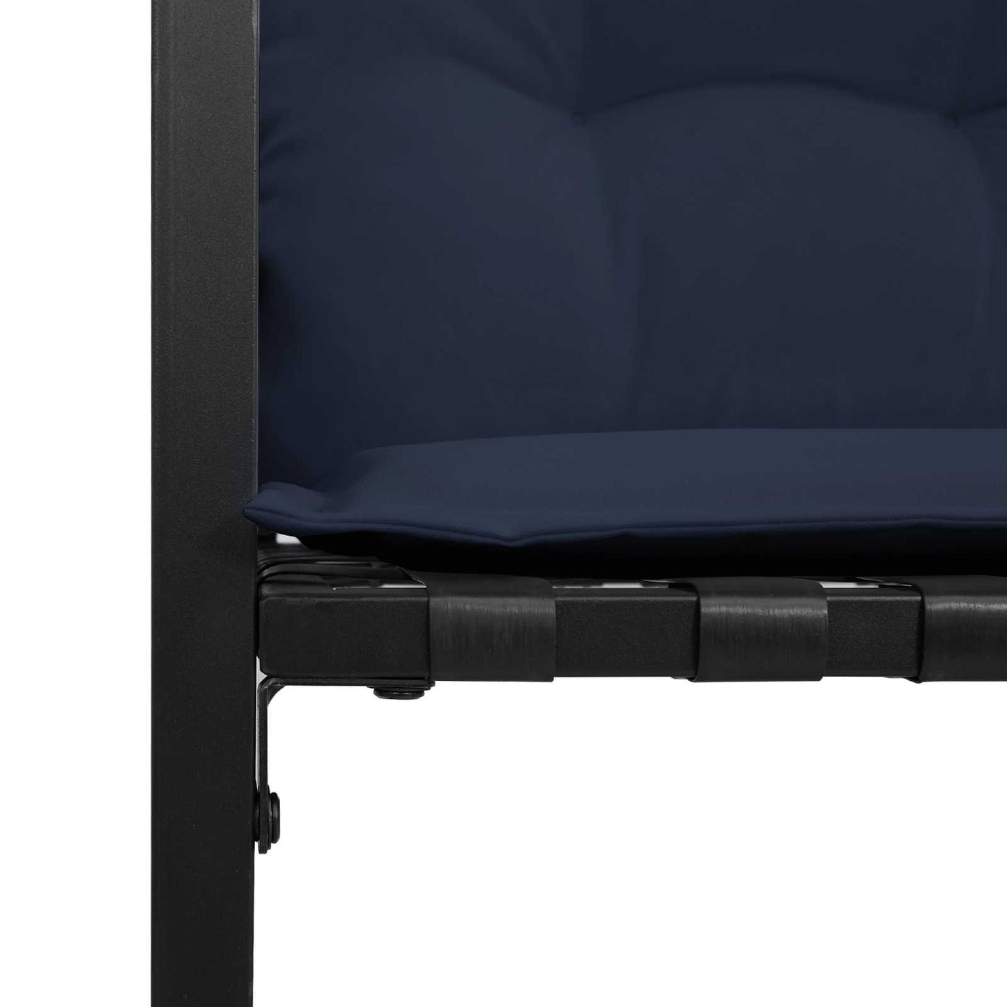 Set di Mobili da Esterno con cuscino 3 pcs Navy | homemem39