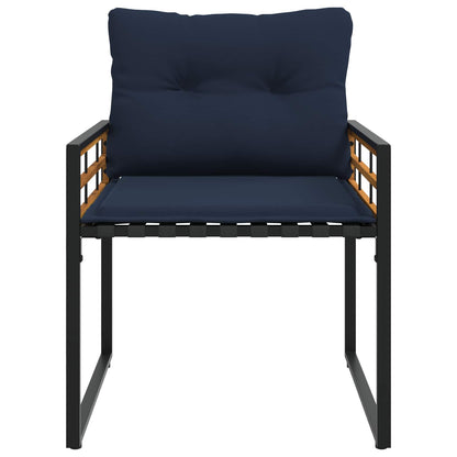 Set di Mobili da Esterno con cuscino 3 pcs Navy | homemem39