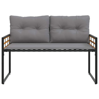 Panchetta in Legno a Strati Grigio chiaro 114 x 55 x 77 cm