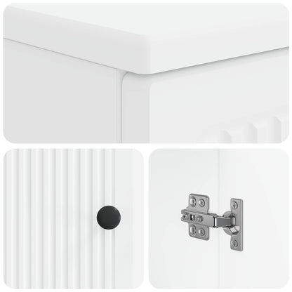 Armadio per Lavabo da Bagno UTRECHT Bianco 59,5 x 31,5 x 59 cm | homemem39