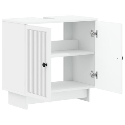 Armadio per Lavabo da Bagno UTRECHT Bianco 59,5 x 31,5 x 59 cm