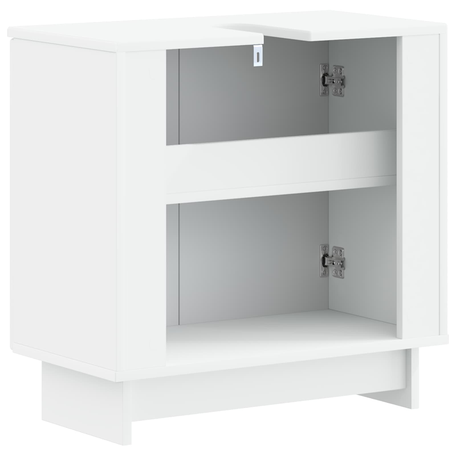 Armadio per Lavabo da Bagno UTRECHT Bianco 59,5 x 31,5 x 59 cm | homemem39