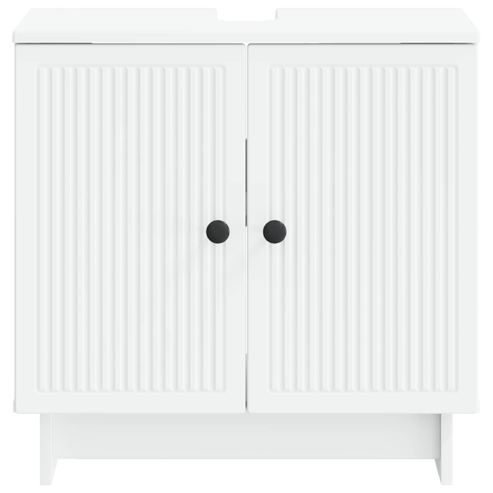 Armadio per Lavabo da Bagno UTRECHT Bianco 59,5 x 31,5 x 59 cm | homemem39