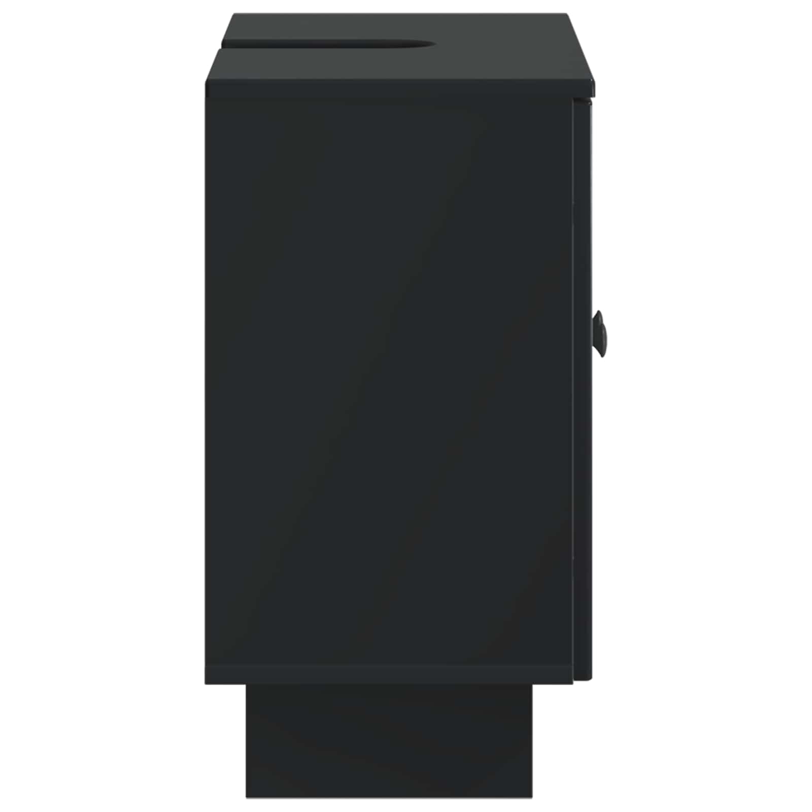 Armadio per Lavabo da Bagno EDE Nero 59,5 x 31,5 x 59 cm | homemem39