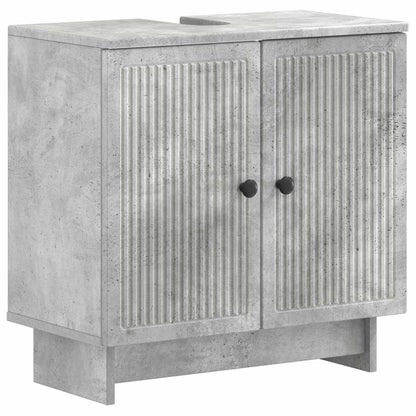 Armadio per Lavabo da Bagno EDE Grigio Cemento | homemem39