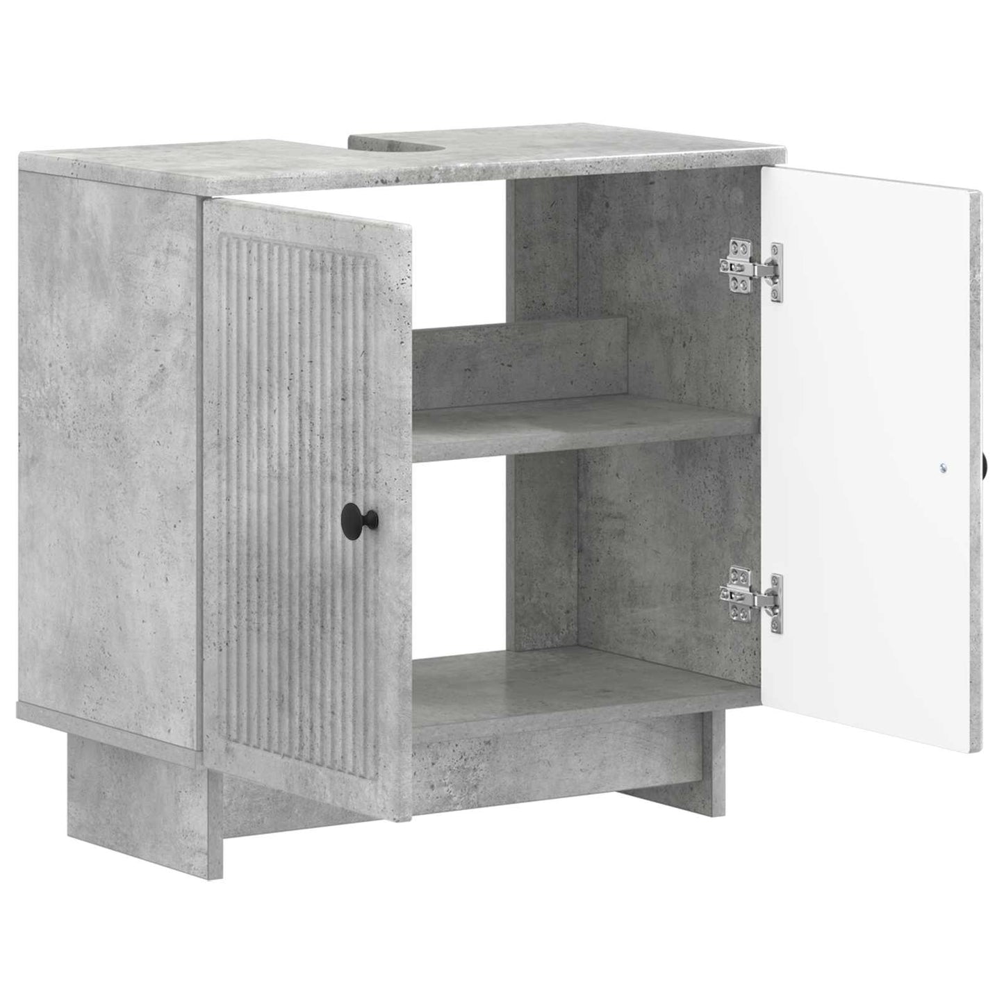 Armadio per Lavabo da Bagno EDE Grigio Cemento | homemem39