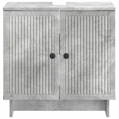 Armadio per Lavabo da Bagno EDE Grigio Cemento | homemem39