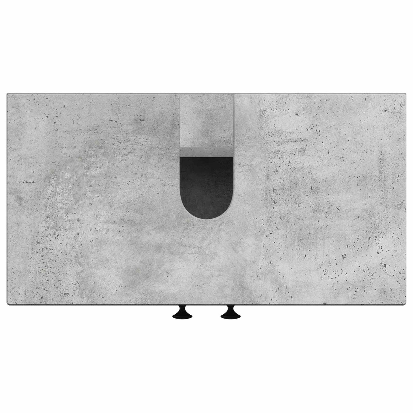 Armadio per Lavabo da Bagno EDE Grigio Cemento | homemem39