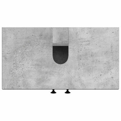 Armadio per Lavabo da Bagno EDE Grigio Cemento