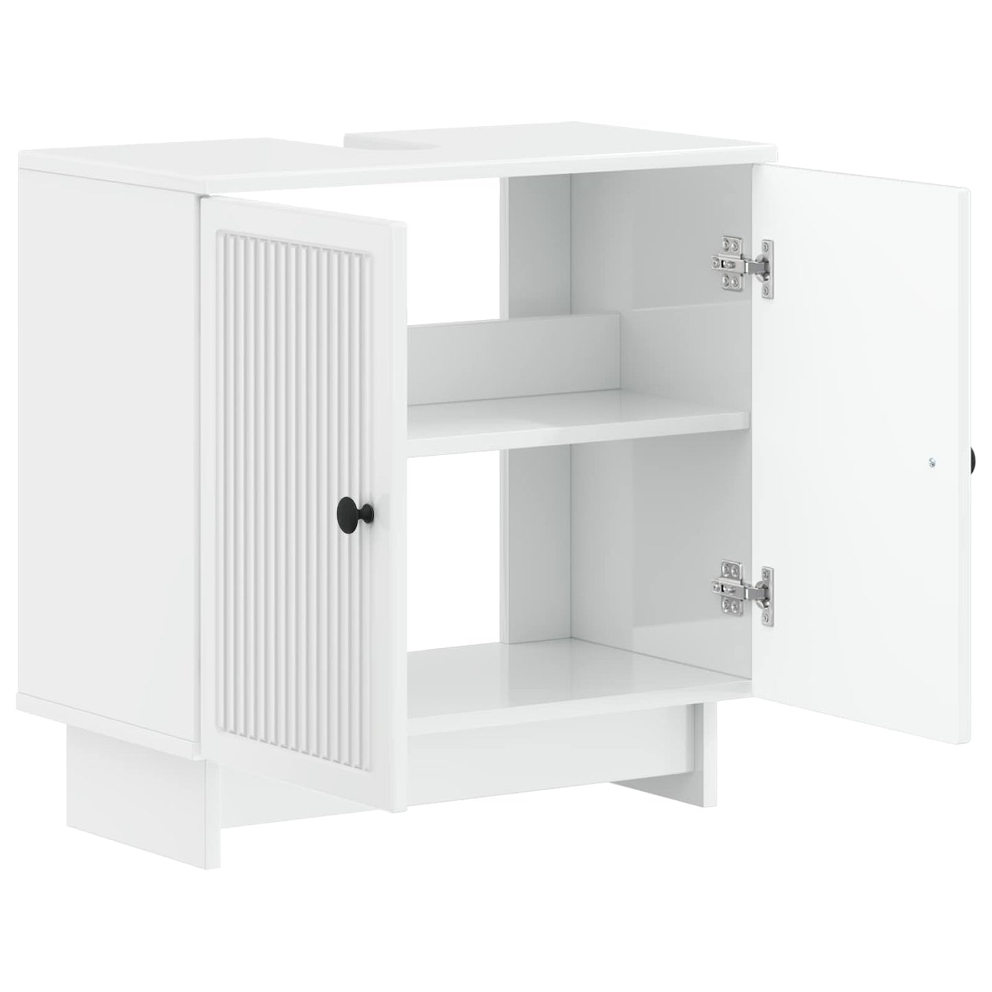 Armadio per Lavabo da Bagno EDE Bianco Lucido