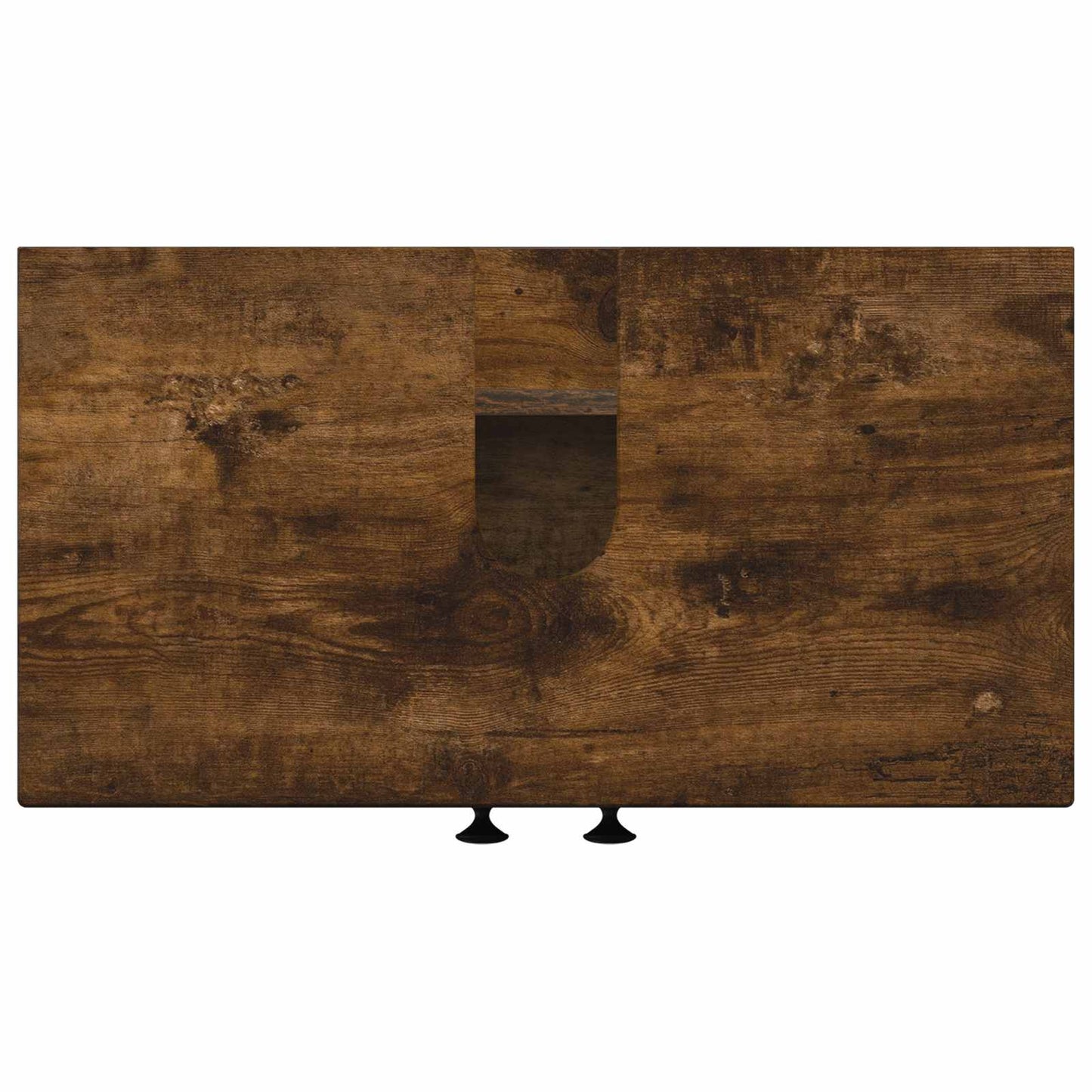 Armadio per Lavabo da Bagno EDE Rovere Fumo 59,5 x 31,5 x 59 cm