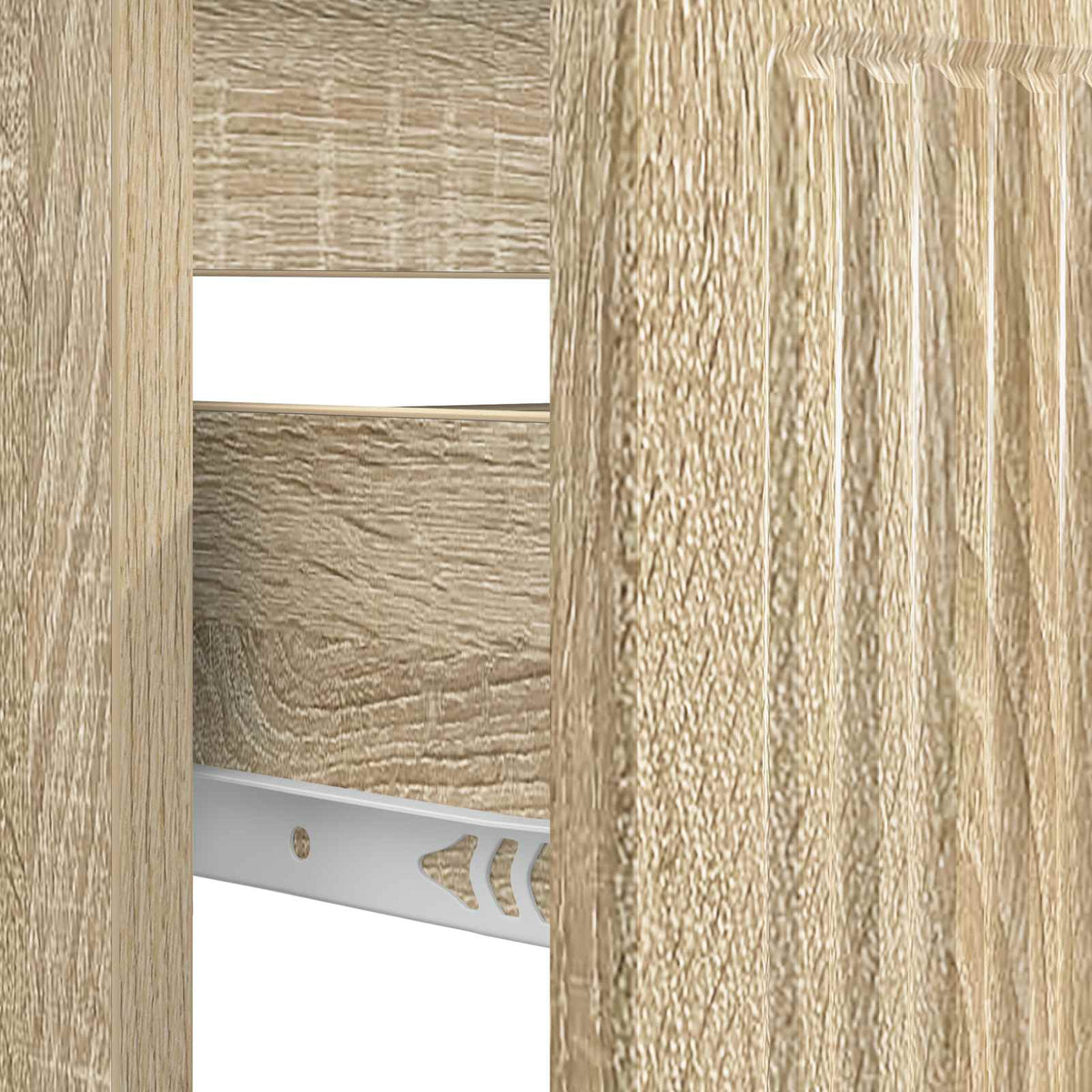 Armadio per Lavabo da Bagno EDE Rovere Sonoma 82 x 41 x 59 cm
