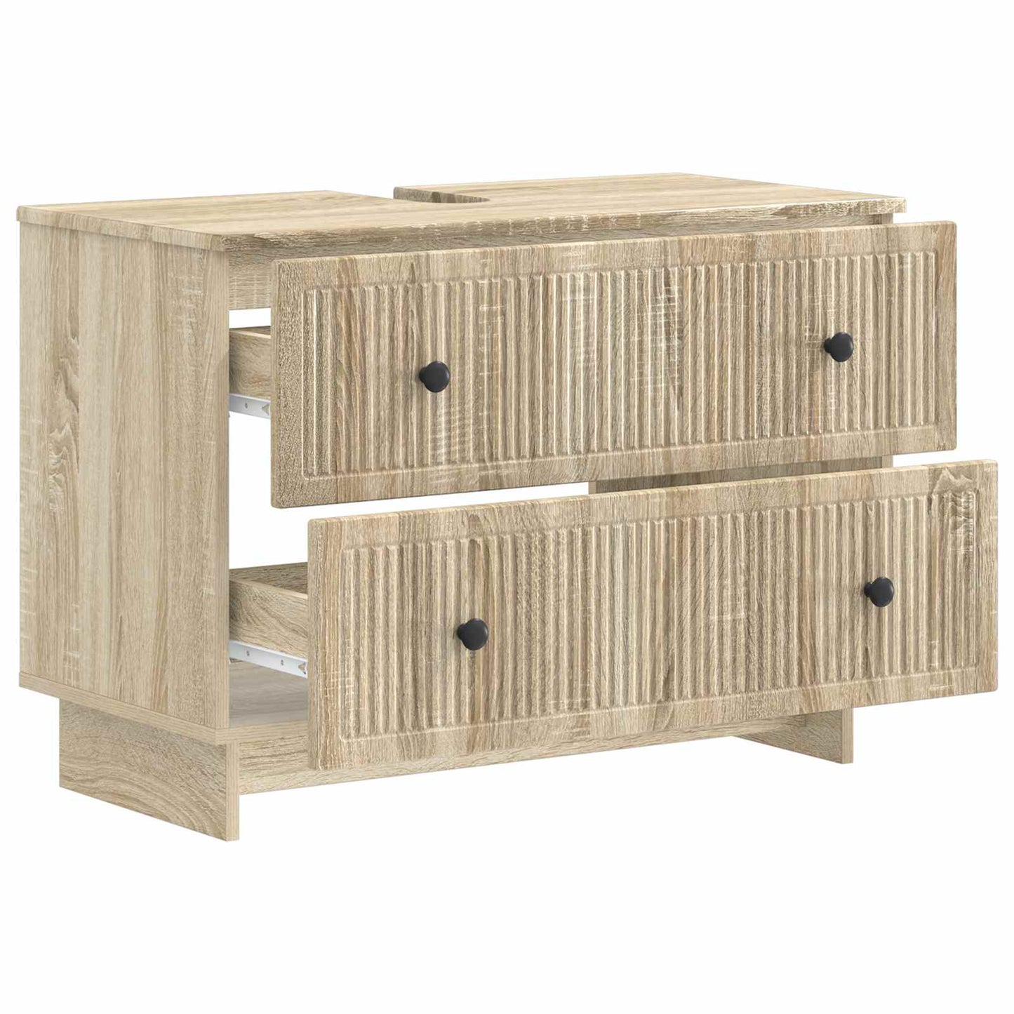 Armadio per Lavabo da Bagno EDE Rovere Sonoma 82 x 41 x 59 cm