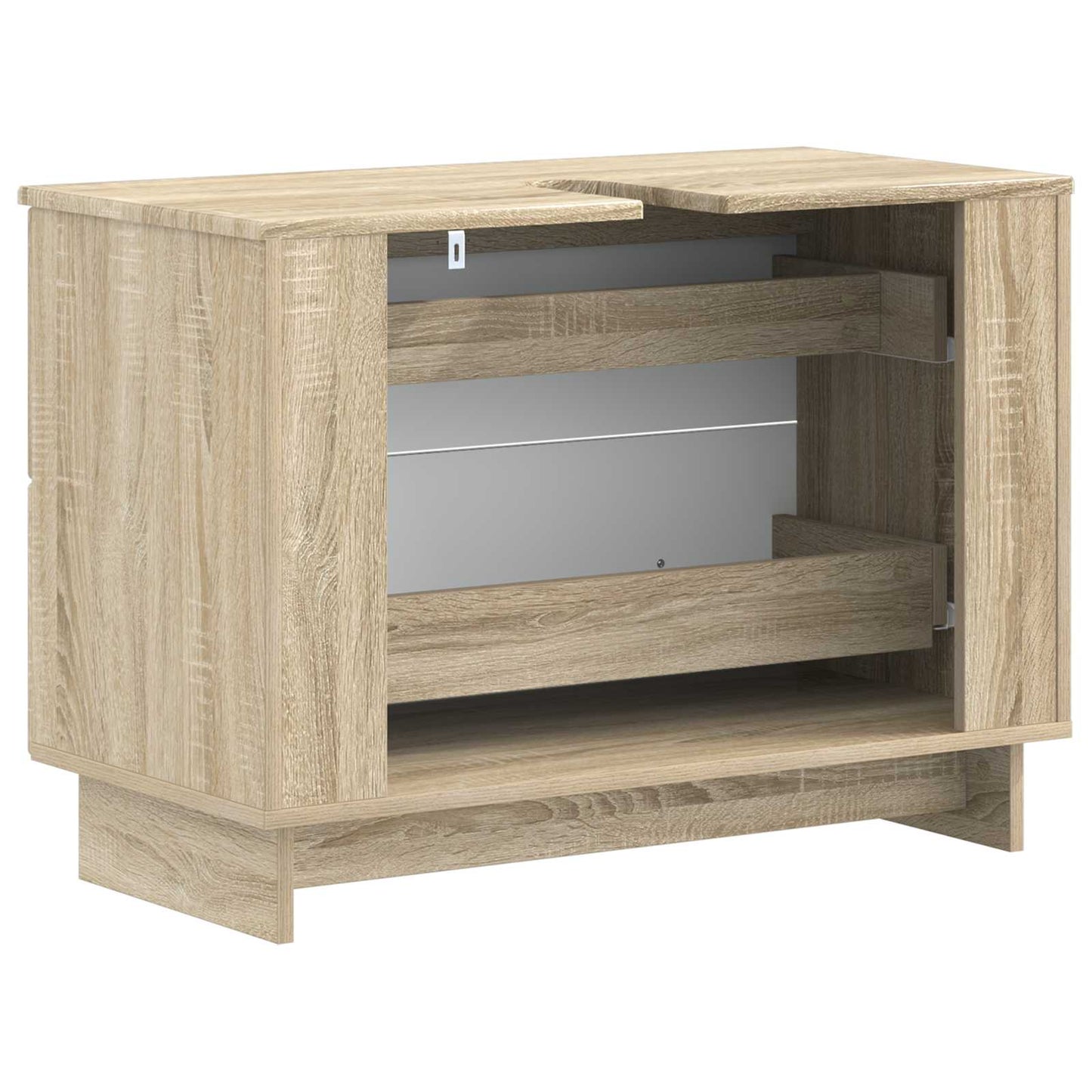 Armadio per Lavabo da Bagno EDE Rovere Sonoma 82 x 41 x 59 cm