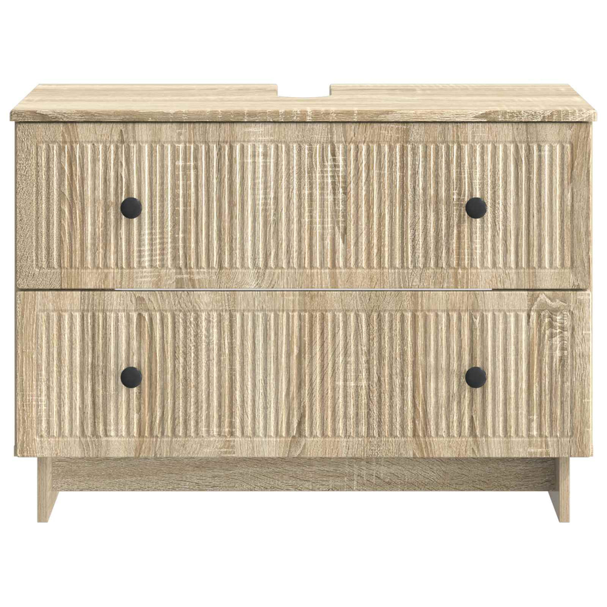 Armadio per Lavabo da Bagno EDE Rovere Sonoma 82 x 41 x 59 cm