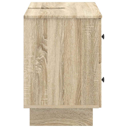 Armadio per Lavabo da Bagno EDE Rovere Sonoma 82 x 41 x 59 cm