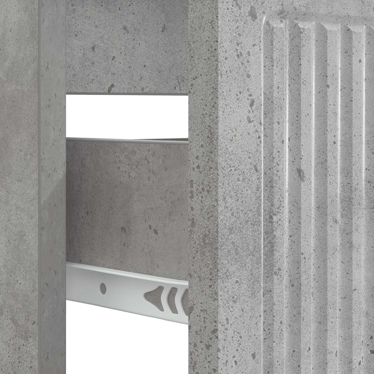 Armadio per Lavabo da Bagno EDE Grigio Cemento 82 x 41 x 59 cm | homemem39