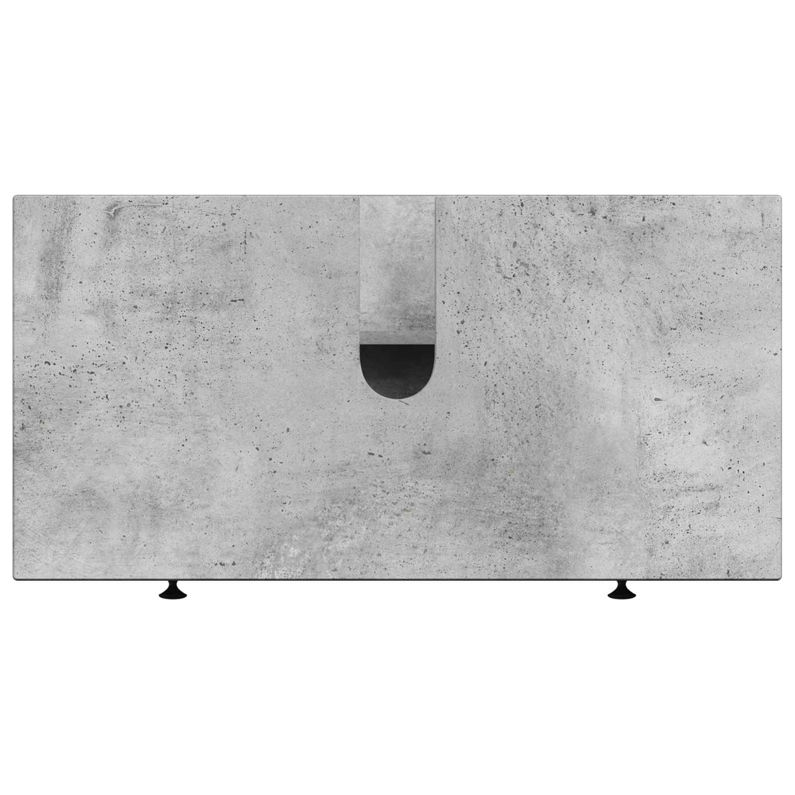 Armadio per Lavabo da Bagno EDE Grigio Cemento 82 x 41 x 59 cm | homemem39