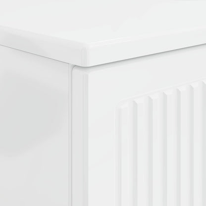 Armadio per Lavabo da Bagno EDE Bianco Lucido 82 x 41 x 59 cm | homemem39