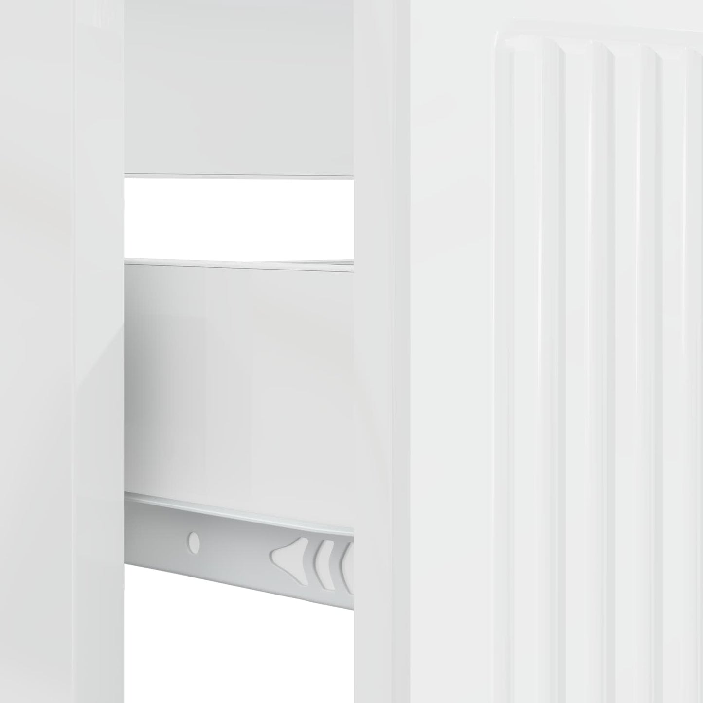 Armadio per Lavabo da Bagno EDE Bianco Lucido 82 x 41 x 59 cm | homemem39