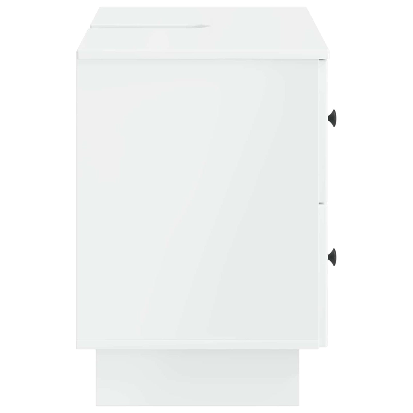 Armadio per Lavabo da Bagno EDE Bianco Lucido 82 x 41 x 59 cm | homemem39