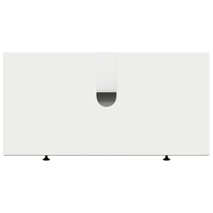 Armadio per Lavabo da Bagno EDE Bianco Lucido 82 x 41 x 59 cm | homemem39