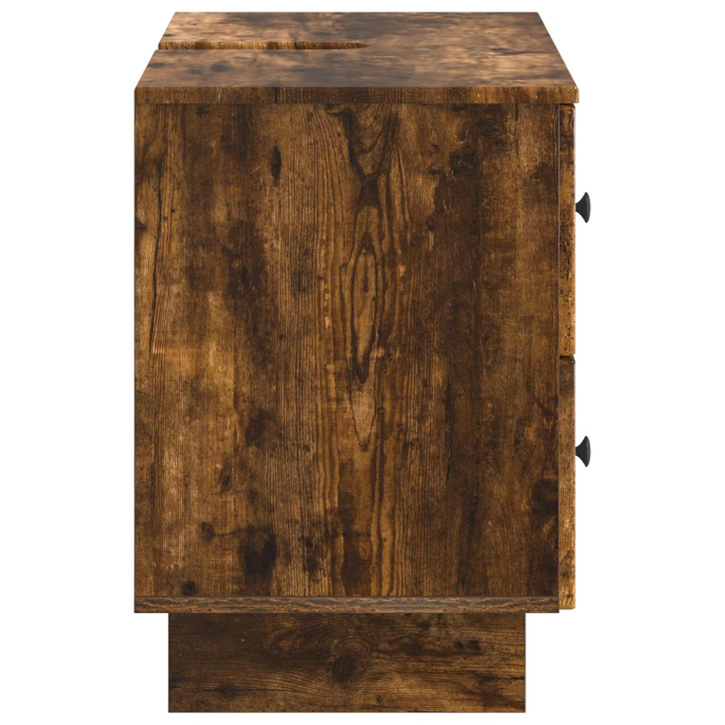 Armadio per Lavabo da Bagno EDE Rovere Fumo 82 x 41 x 59 cm | homemem39