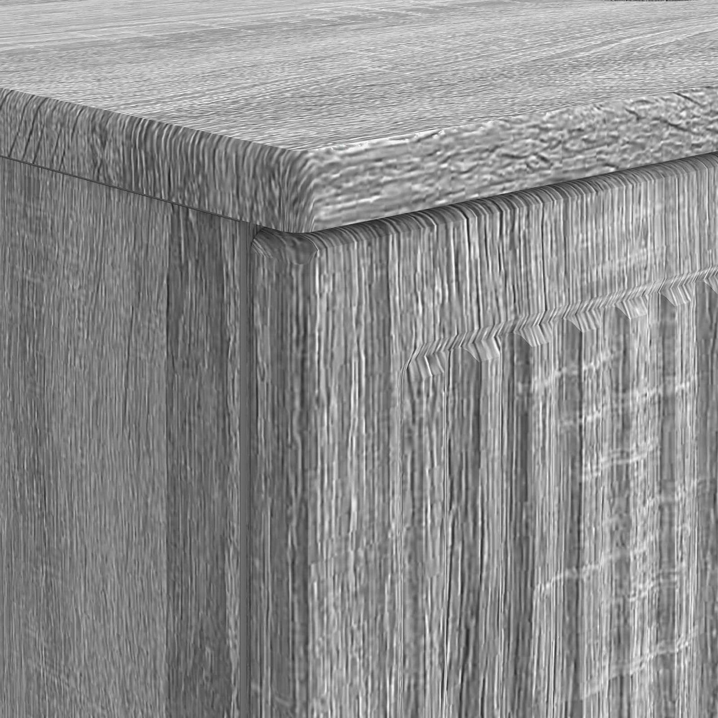 Armadio per Lavabo da Bagno EDE Sonoma grigio 82 x 41 x 59 cm