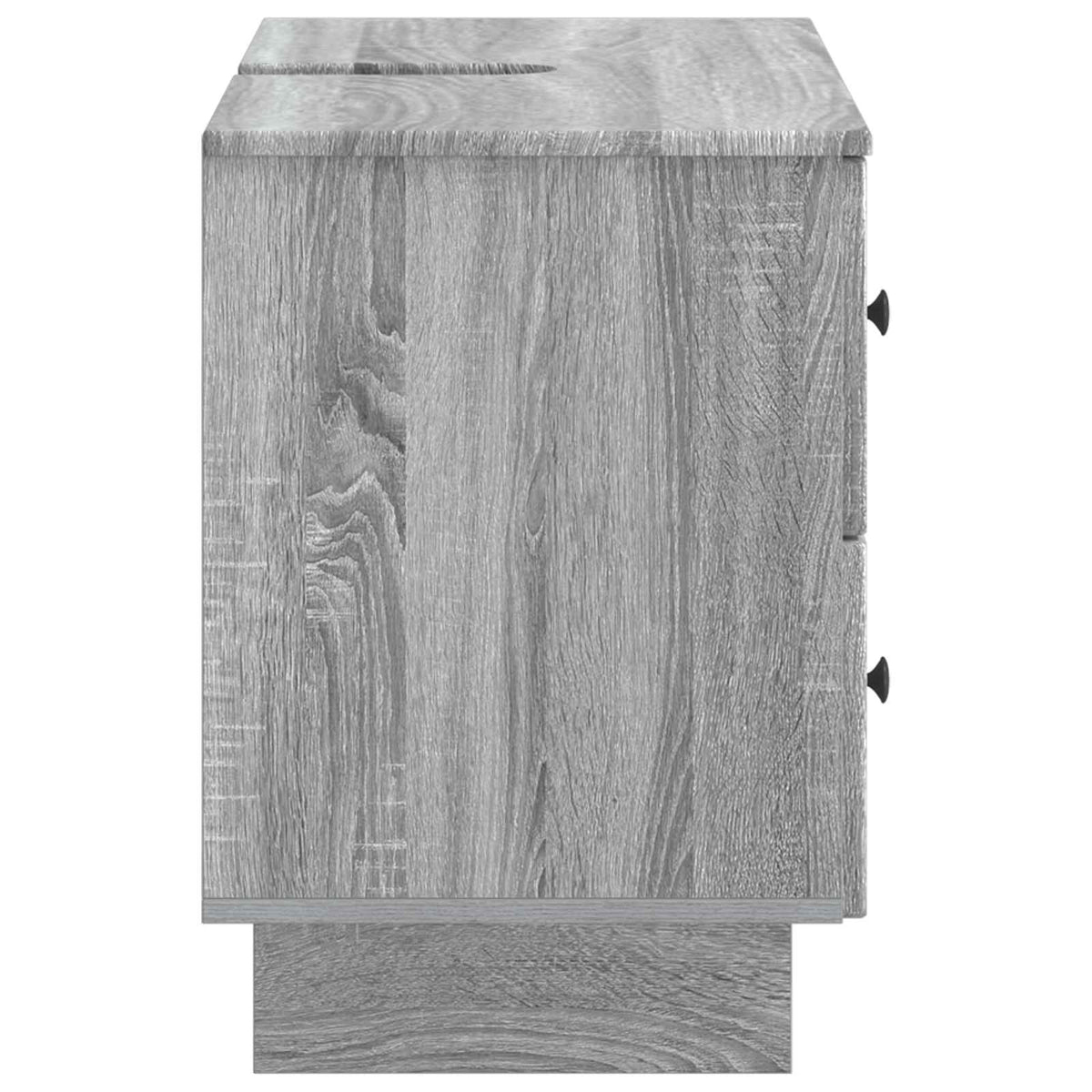 Armadio per Lavabo da Bagno EDE Sonoma grigio 82 x 41 x 59 cm