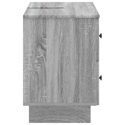 Armadio per Lavabo da Bagno EDE Sonoma grigio 82 x 41 x 59 cm