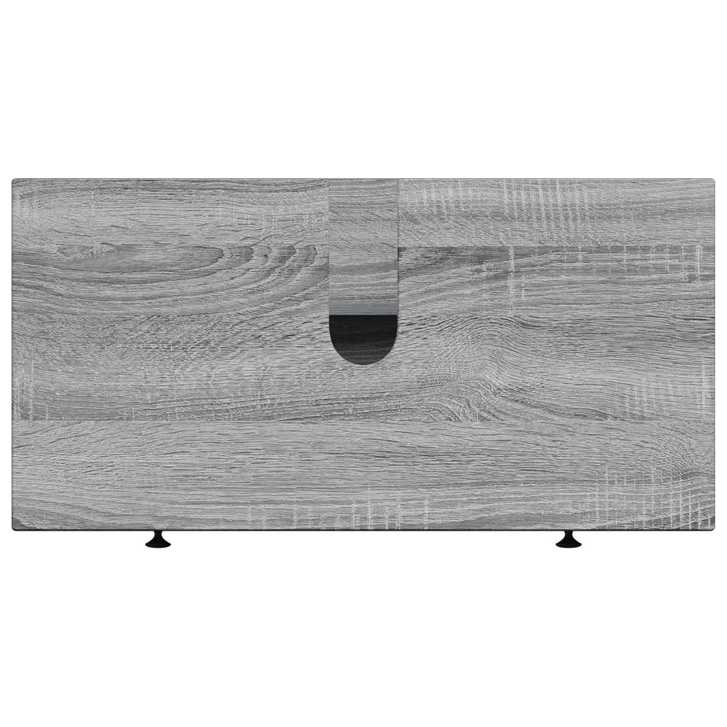 Armadio per Lavabo da Bagno EDE Sonoma grigio 82 x 41 x 59 cm | homemem39