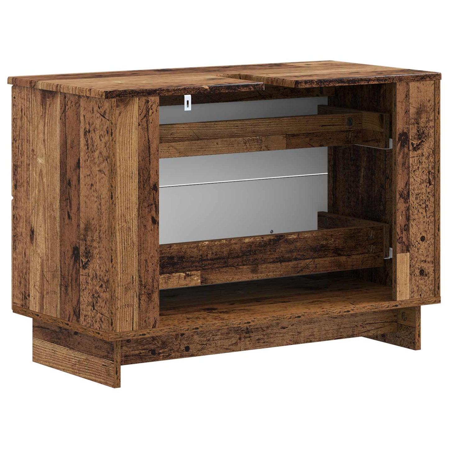 Armadio per Lavabo da Bagno EDE Legno antico 82 x 41 x 59 cm | homemem39