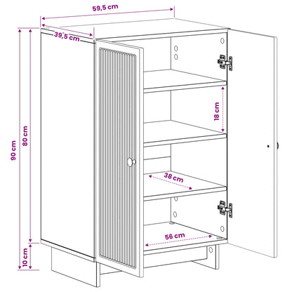 Mobile per scarpe EDE 59,5 x 39,5 x 90 cm Legno ingegnerizzato