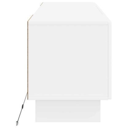 Mobile TV LED EDE 153 x 35 x 43 cm Bianco Legno ingegnerizzato