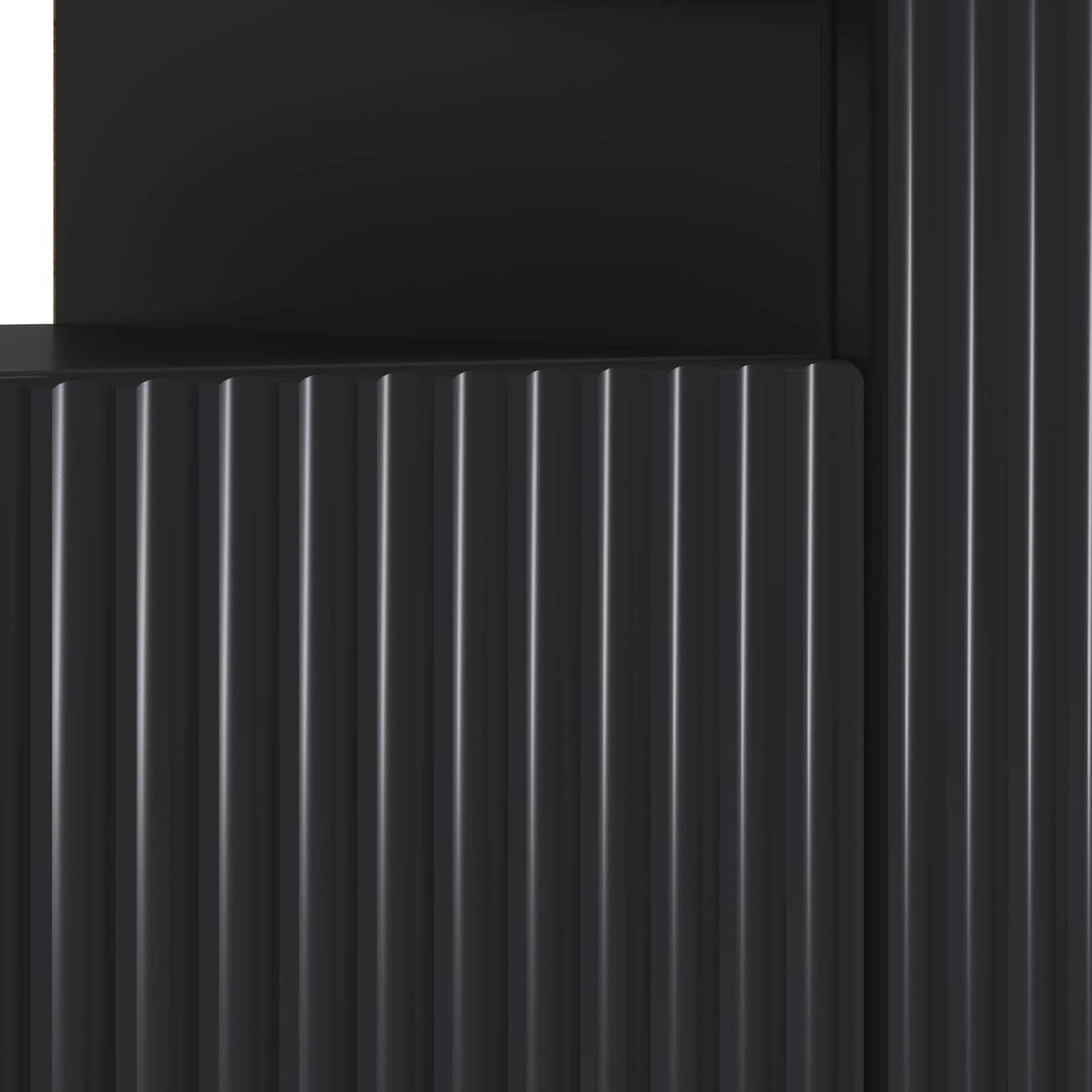 Mobile TV LED EDE 153 x 35 x 43 cm Nero Legno ingegnerizzato