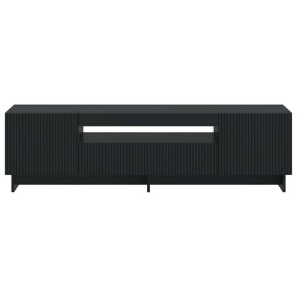 Mobile TV LED EDE 153 x 35 x 43 cm Nero Legno ingegnerizzato