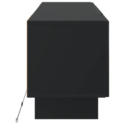 Mobile TV LED EDE 153 x 35 x 43 cm Nero Legno ingegnerizzato